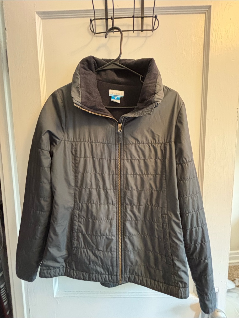Columbia Women Black Lightweight Puffer Jacket